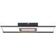 Ceiling LED lamp BRILLIANT Besson, 24 W, 3000 K, 2900 lm, 16 x 55 x 4 cm
