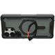 UAG Plasma XTE Magnet -  obudowa ochronna do Samsung Galaxy S25 Ultra 5G z wbudowanym modułem magnetycznym (black/orange)