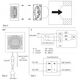 Wall-mounted recuperator E-EXTRA EER150S, DN150, with wall switch