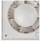 Household fan E-EXTRA EET100HT, DN100, with timer and humidity sensor