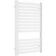 Towel dryer INVENA, 1200 x 540 mm, steel, white