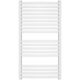 Towel dryer INVENA, 1000 x 540 mm, steel, white