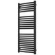 Towel dryer INVENA, 1200 x 540 mm, steel, black