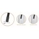 Sink faucet INVENA KSANTI, with 360deg rotating spout, black