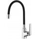 Sink mixer LIGARIA INVENA TREND, with flexible spout, chrome color.
