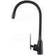Sink mixer LIGARIA INVENA TREND, with flexible spout, black.