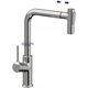 Sink mixer INVENA FARSALA, with pull-out spout, chrome color.