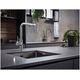 Sink mixer INVENA FARSALA, with pull-out spout, chrome color.