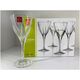 Crystal wine glasses RCR Fusion Goblet, 210 ml, 6 pcs.