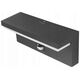 Wall LED outdoor light PHILIPS Bustan, IP44, 9W, 4000K, 1000lm, with motion sensor, anthracite color