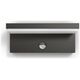 Wall LED outdoor light PHILIPS Bustan, IP44, 9W, 4000K, 1000lm, with motion sensor, anthracite color