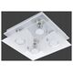 Ceiling lamp EGLO CABI, LED, 4 x 5 W, 4 x 240 lm, IP20, GU10, 25x25 cm