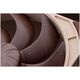 Noctua NF-A14X25 G2 LS-PWM, Air cooler, 14 cm, 800 RPM, 81.6 m³/h, Beige, Brown
