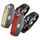 Lampa Rowerowa Led Cob, Komplet Przód + Tył, 22 Lm 2X Cr2033 Emos Emos