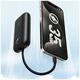 VEGER powerbank 10000 mAh z wbudowanymi kablami Typ C / Lightning PD QC3.0 35W K1 (W1188) czarny