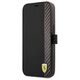 Ferrari Ferrari FESAXFLBKP13SBK iPhone 13 mini 5,4" czarny/black book On Track Carbon Stripe