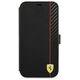 Ferrari Ferrari FESAXFLBKP13SBK iPhone 13 mini 5,4" czarny/black book On Track Carbon Stripe