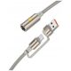 HOCO kabel USB A / Typ C do zapalniczka samochodowa UA38B 0,3 m złoty