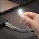 HOCO kabel USB A / Typ C do LED light UA38C czarny