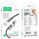 HOCO kabel USB A / Typ C do LED light UA38C czarny