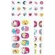 Αυτοκόλλητα νυχιών Avenir - Unicorn glitter 9114031 6920773381769