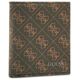 Guess Guess, Vezzola, Wallet, Small Billfold, SMVZLALEA22, Dark Brown, For Men For Men