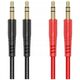 Kabel Hoco HOCO kabel AUX Jack 3,5 mm (męski) do Jack 3,5 mm (męski) UPA24 1 m czerwony