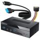 GRAUGEAR Multi Frontblende 8-Fach + Kartenleser USB,SD,Micro