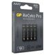 GP GP ReCyko Pro Rechargeable Battery, Size AAA, 800 mAh, 4-pack