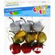 Craft with Fun OZDOBA DEK DRUCIK JABLKA BROK 9SZT CF MIX 12/144