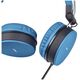 Ακουστικά Streetz STREETZ ausinės su μικρόφωνο, sulankstomos, 3,5 mm, 1,5 m laidu, mėlynos HL-W201 13412009 7333048046307