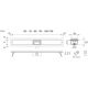 Hydroland HYDROLAND ODWODNIENIE LINIOWE SLEEK 600 CZARNE SZKŁO // OD.H.SLEEK-600-CZARNE