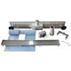 Hydroland HYDROLAND ODWODNIENIE LINIOWE SLEEK 600 CZARNE SZKŁO // OD.H.SLEEK-600-CZARNE