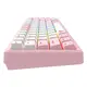 HAVIT KB874L RGB Mechanical Gaming Keyboard (pink and white)