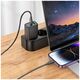 HOCO ładowarka sieciowa USB A + Typ C + kabel Typ C do Lightning PD QC3.0 3A 30W N63 czarna