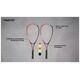 Σετ Avento Speedbadminton AVENTO 46BL Κόκκινο/Γκρι 13768733 8716404342791