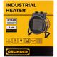 Grunder ΚΕΡΑΜΙΚΟΣ ΑΝΕΜΙΣΤΗΡΑΣ 3KW LIH-03 αερόθερμος 14234809 4772013425229