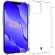 Bizon Case Clear Pack case + 2x screen glass + lens glass Apple iPhone 14 clear