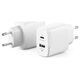 Ładowarka Alogic Alogic Ladeadapter USB-C 2x32W                          weiß