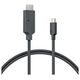 Kabel Alogic Alogic USB C Adapterkabel Typ C -HDMI  M/M 4k 60 Hz  2m,  sw