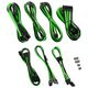 CableMod CableMod C-Series PRO ModMesh 12VHPWR Cable Kit for Corsair RM, RMi, RMx (Black Label) - black/light green