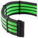 CableMod CableMod C-Series PRO ModMesh 12VHPWR Cable Kit for Corsair RM, RMi, RMx (Black Label) - black/light green