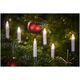 Lampki choinkowe Krinner Krinner Superlight Bavaria Mini Flame 12 pcs. Set Ivory
