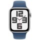 Smartwatch Apple Watch SE GPS 44mm Silver Alu Sport M/L Niebieski  (MXGQ3QF/A)
