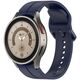 OEM Pasek silikonowy do GARMIN FENIX 3 / 3HR / 5X / 6X / 6X Pro / 7X / 7X Pro granatowy (12)