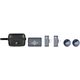 2x Mikrofon Krawatowy Bezprzewodowy 3w1 na iPhone Lightning + USB-C + 3,5mm / AirWave / Combo