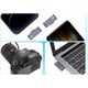 2x Mikrofon Krawatowy Bezprzewodowy 3w1 na iPhone Lightning + USB-C + 3,5mm / AirWave / Combo