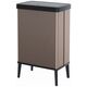 CURVER VERTO GARBAGE BIN 54L HIGH/PEARL PINK