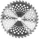 Δίσκος 36 λεπίδων Grizzly (255mm) για θαμνοκοπτικό Grizzly MTS 43-14 13599444 4035485008384