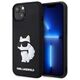 Karl Lagerfeld Etui Karl Lagerfeld KLHCP14S3DRKHNK Apple iPhone 14 czarny/black hardcase Rubber Choupette 3D